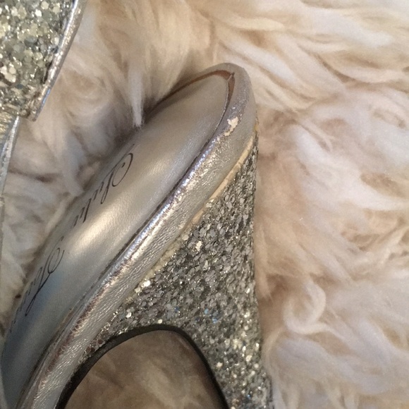 Lulu Townsend Silver Shoes - Picture 4 of 5